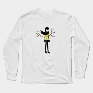 Titmouse girl Long Sleeve T-Shirt